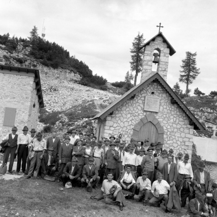 15-07-1959 Pellegrinaggio del Gruppo Alpini di Soave