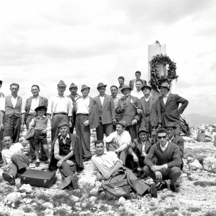15-07-1959 Pellegrinaggio del Gruppo Alpini di Soave