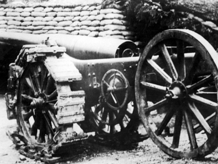 L'artiglieria nella 1° guerra mondiale