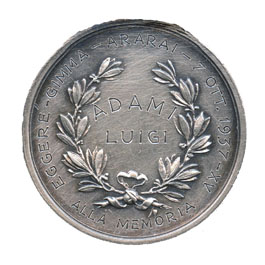 Icona Medaglia Argento Adami Luigi R ok